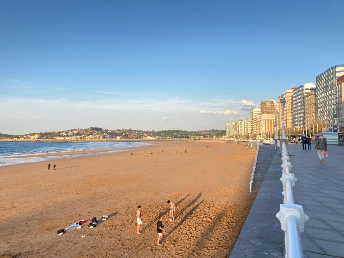 Luminoso Y Acogedor A Un Paso De La Playa Registro Turismo Vut 2467 As Apartment กิฮอน ภายนอก รูปภาพ